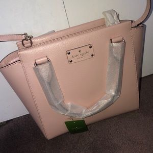 NWT baby pink Kate Spade purse